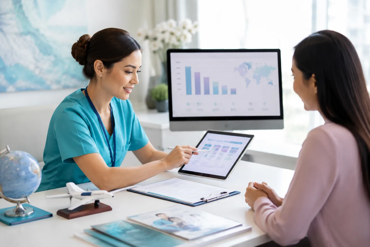 Coordinateurs soutenant la revue patient internationale