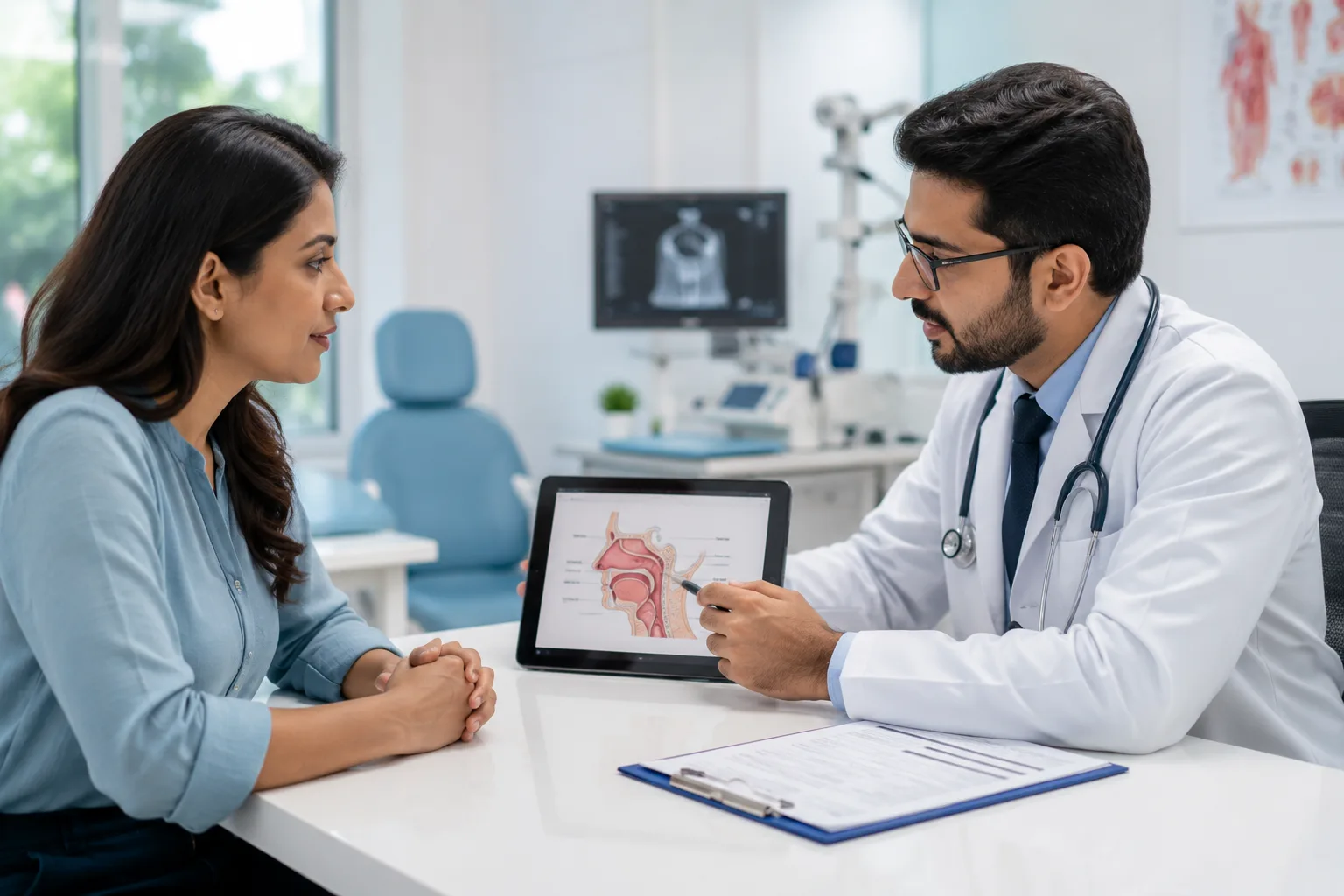 Revue de traitement ORL et planification hospitaliere