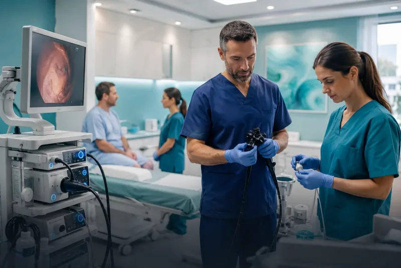 Gastroenterology and endoscopy case review