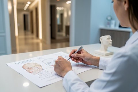 Rhinoplastie masculine : proportions du visage, arête, pointe et résultat naturel