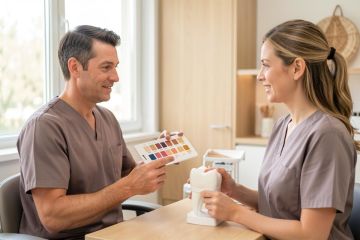 One Dark Tooth After Root Canal Treatment: How Internal Bleaching Works